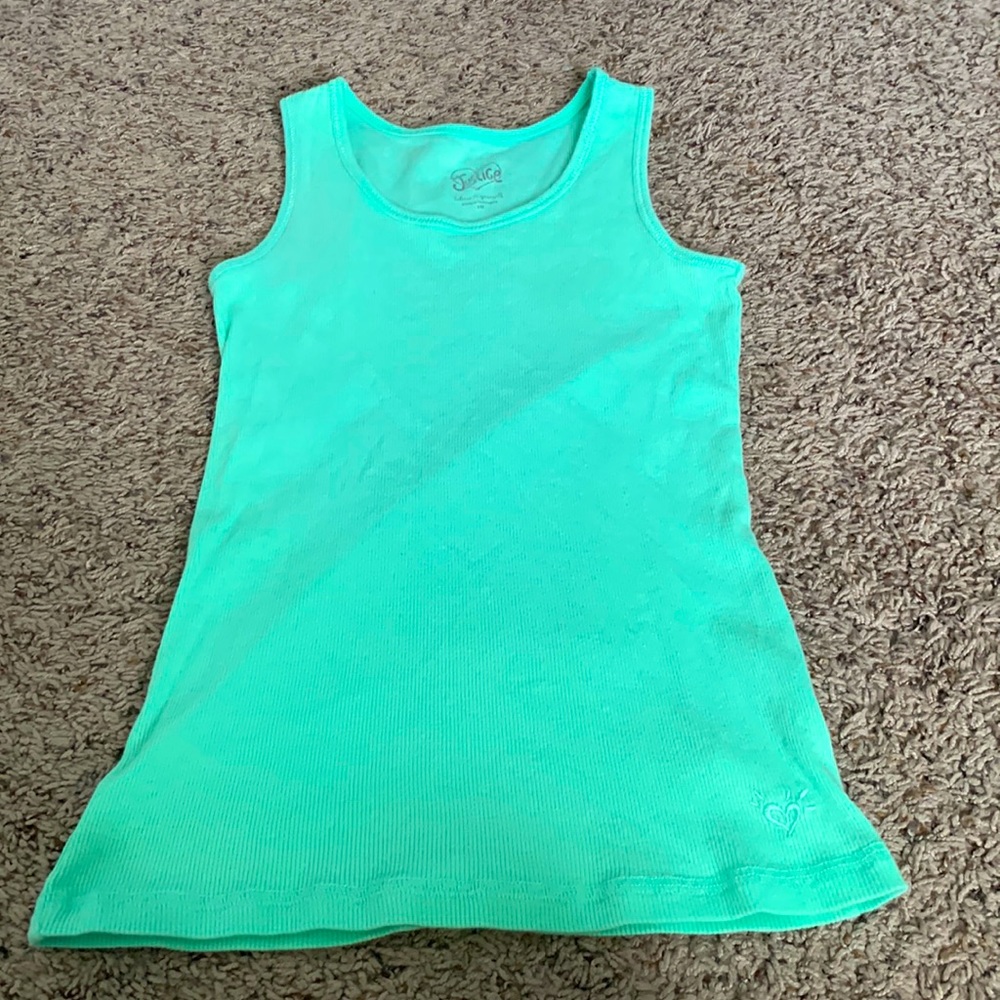 A Justice tank top for girls.